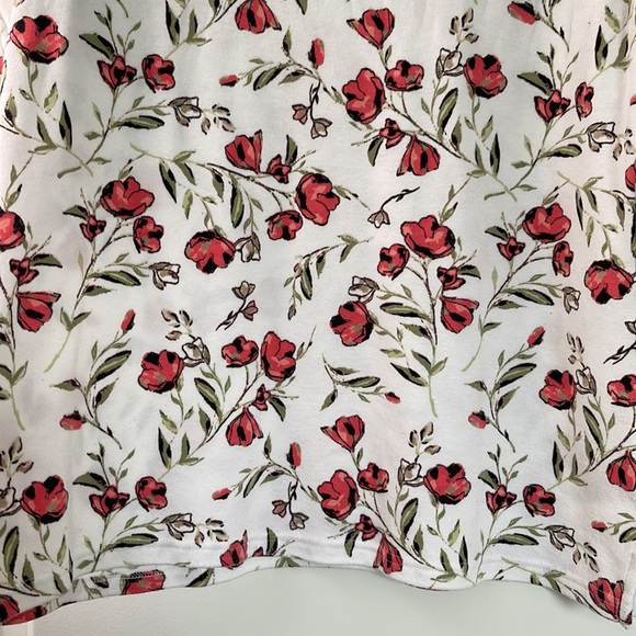 Karen Scott Size XL Print 3/4 Length Top - Picture 12 of 12